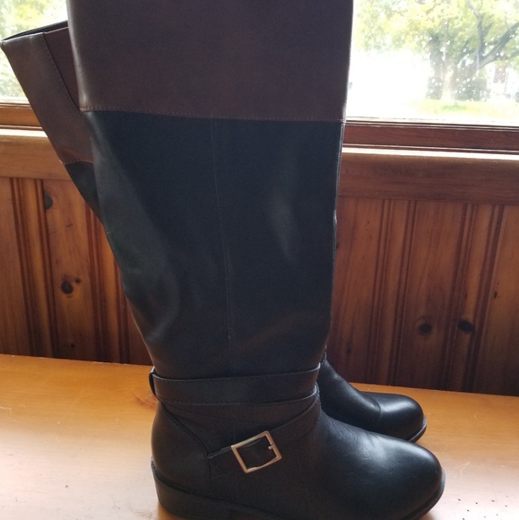Arizona Two Tone Riding Boot - Picture 3 of 7